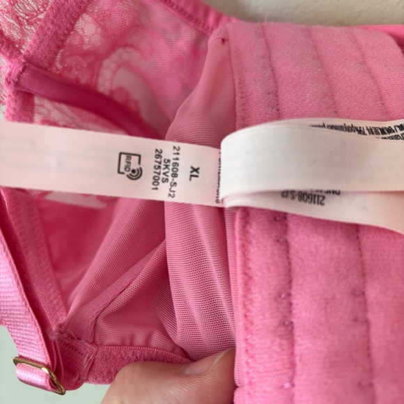 Victoria’s Secret Dream Angels Boho Floral Embroidery Cap-Sleeve Corset Top XL - Picture 9 of 15